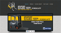 Desktop Screenshot of egeserforklift.com